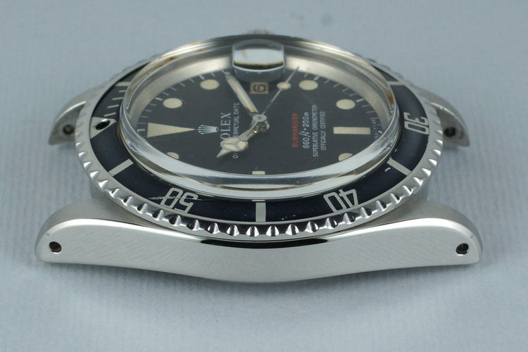 1970 Rolex Red Submariner 1680 Mark IV Dial with Box and Papers (Full Set)