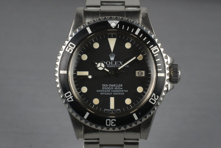 1981 Rolex Sea Dweller 1665
