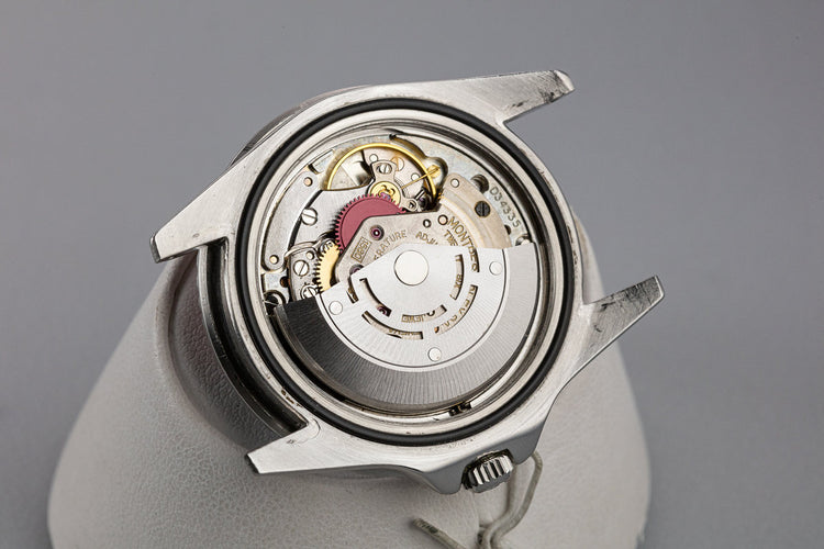 1963 Rolex GMT 1675 PCG Gilt Chapter Ring Underline Dial with Box, Papers, and Service Papers