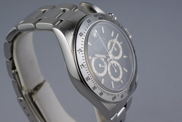 1997 Rolex Zenith Daytona 16520 Black Dial