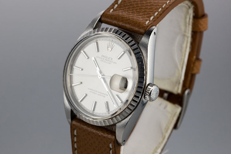 1968 Rolex DateJust 1603 Silver dial