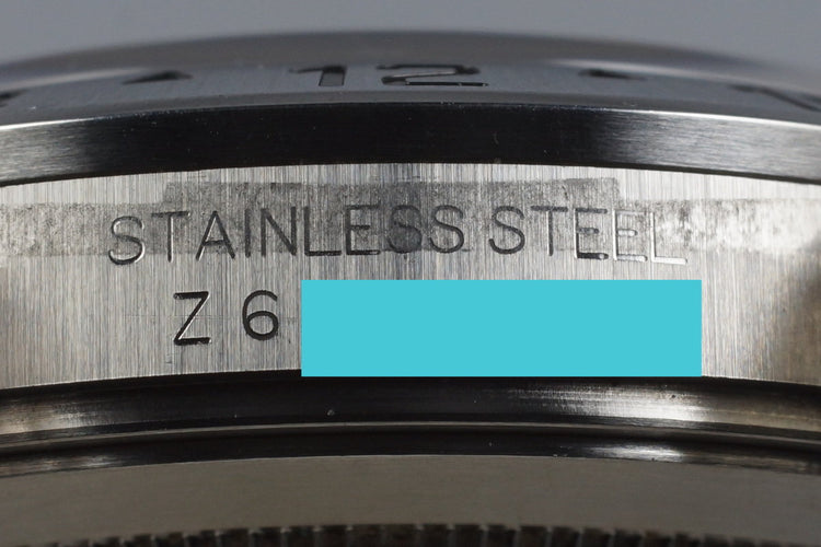 2006 Rolex Explorer II 16570 Black Dial