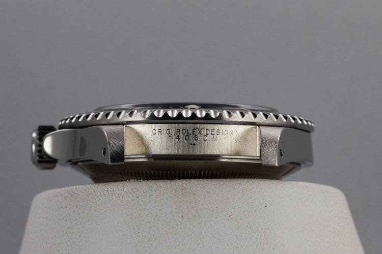 2011 Rolex Submariner 14060M Four Line Dial with Box and Papers