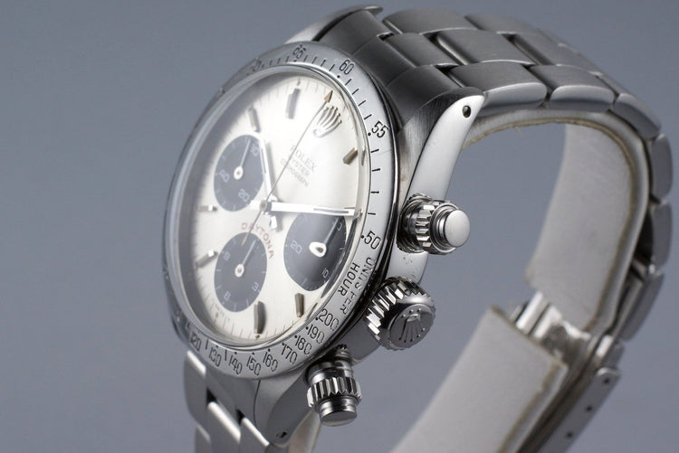 1978 Rolex Daytona 6265 Big Red Silver Dial