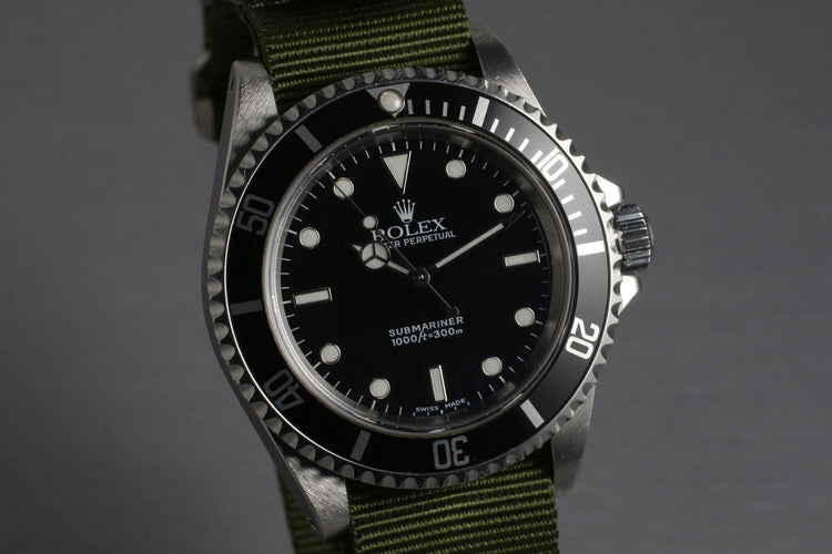 2001 Rolex Submariner 14060M