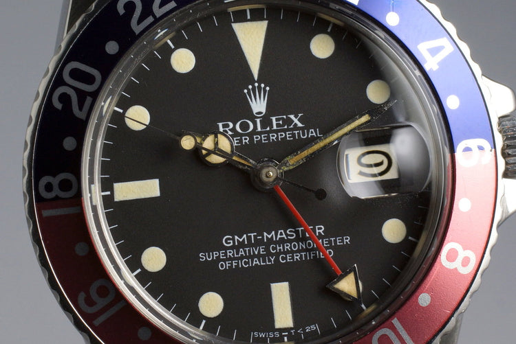 1981 Rolex GMT 16750 with Box and Papers