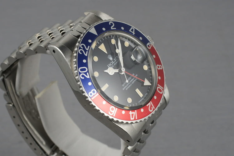 Rolex GMT 16750 with none date dial