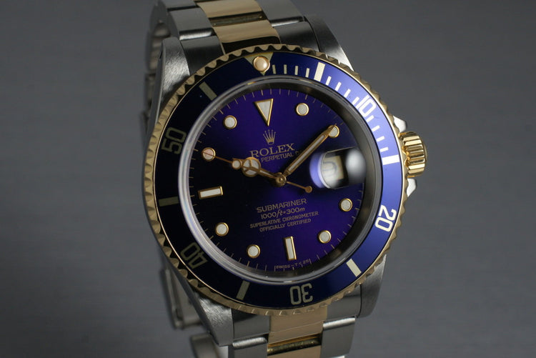 1991 Rolex Two Tone Submariner 16613