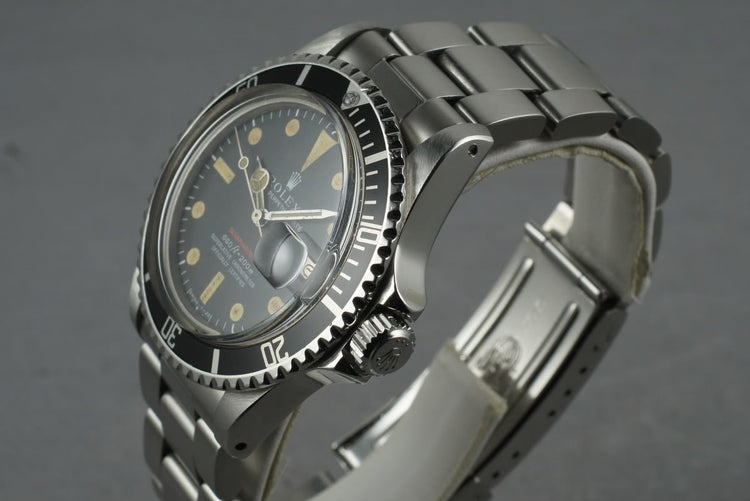 1972 Rolex Red Submariner 1680 Mark 4