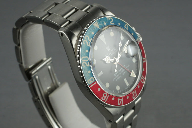1968 Rolex GMT 1675 Mark I Dial