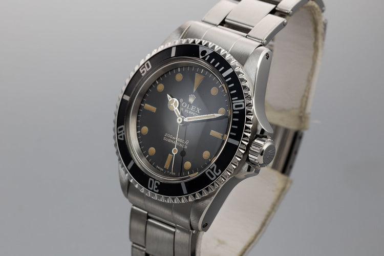 1965 Rolex Submariner 5513 with Gilt Dial