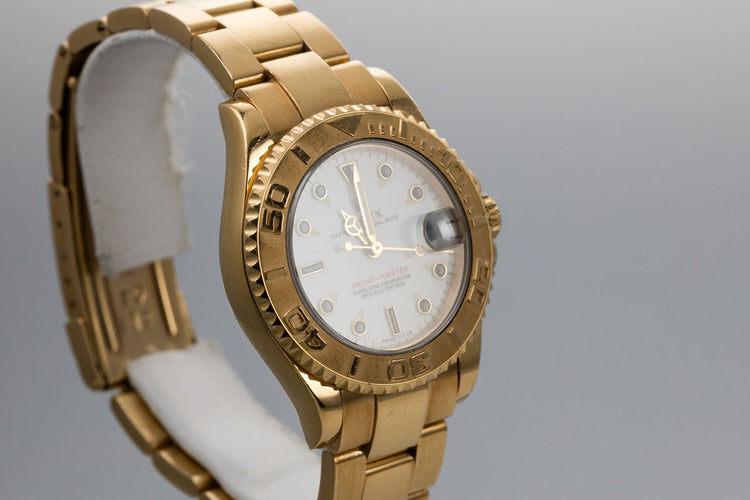 1997 Rolex 18K Midsize Yacht-Master 68628