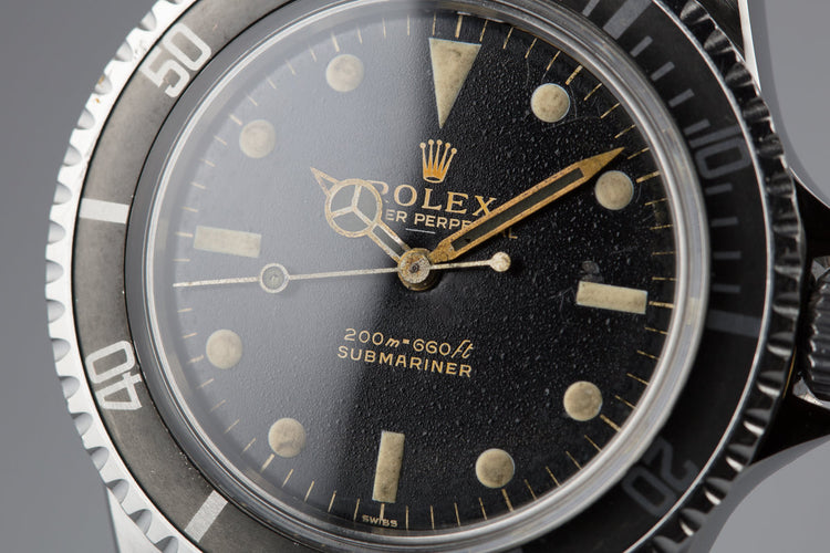 1963 Rolex Gilt Dial Submariner 5513