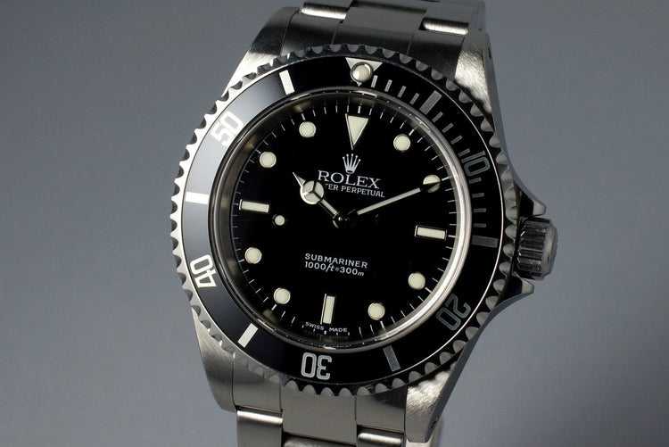 2002 Rolex Submariner 14060M