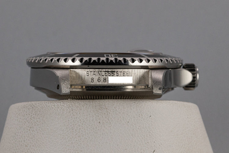 1985 Rolex Submariner 16800 with Box and Service Estimate