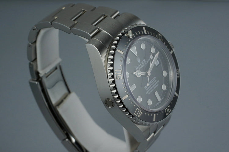 2014 Rolex Sea Dweller 116600 with Box and Papers