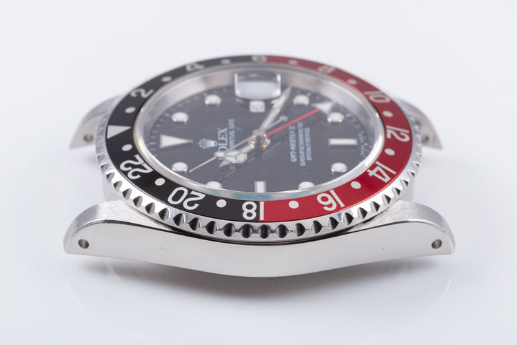 2000 Rolex GMT Master II 16710 "Coke" with Caseback Sticker