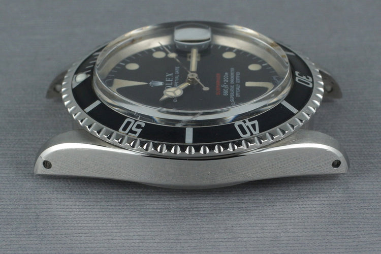 1970 Rolex Red Submariner 1680 Mark IV Dial with Box and Papers