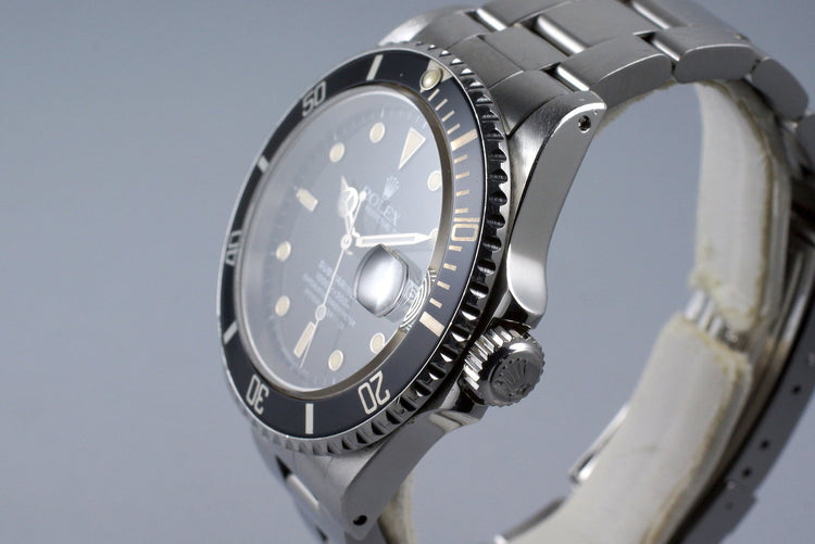 1990 Rolex Submariner 16610