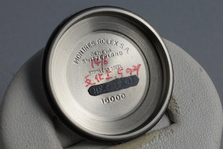 1981 Rolex DateJust 16014 Blue Dial