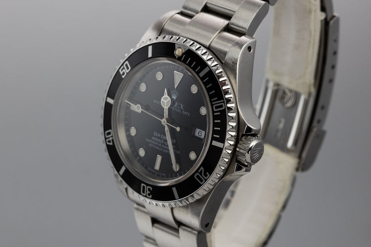 1990 Rolex Sea-Dweller 16600