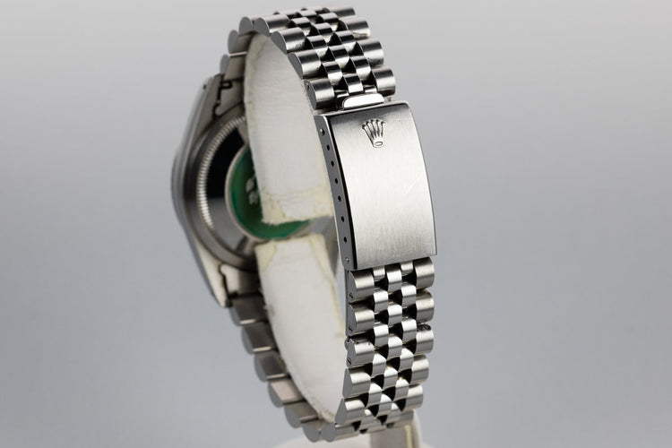 2002 Rolex DateJust 16220 Black Dial