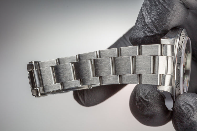 1999 Rolex Explorer II 16570 Black "Swiss" Dial with Box and Papers