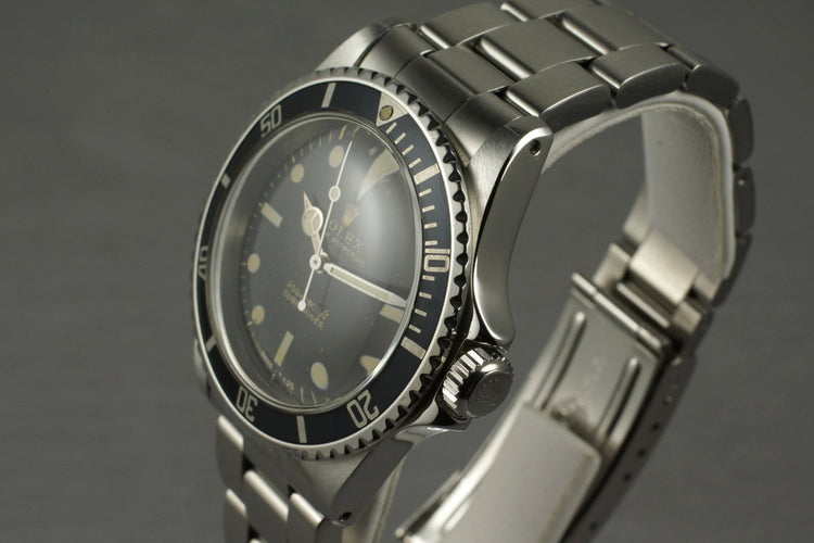 1964 Rolex Submariner 5513 with Gilt Meters First Dial