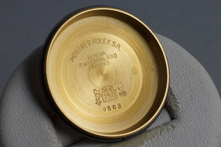 1975 Rolex YG Date 1500