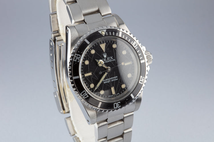 1985 Vintage Rolex Submariner 5513 "Spider" Dial