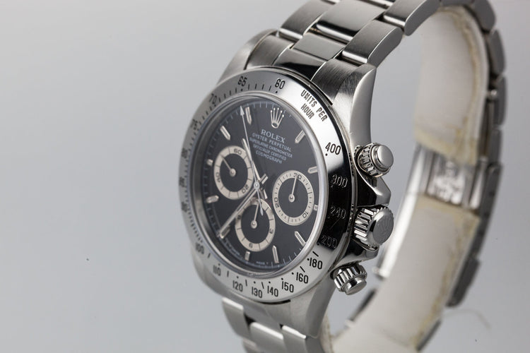 1997 Rolex Daytona 16520 Black Dial