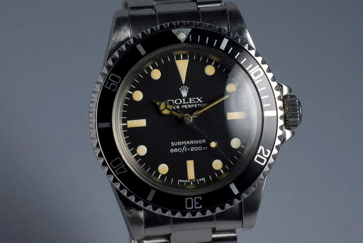 1979 Rolex Submariner 5513 Mark II Maxi Dial