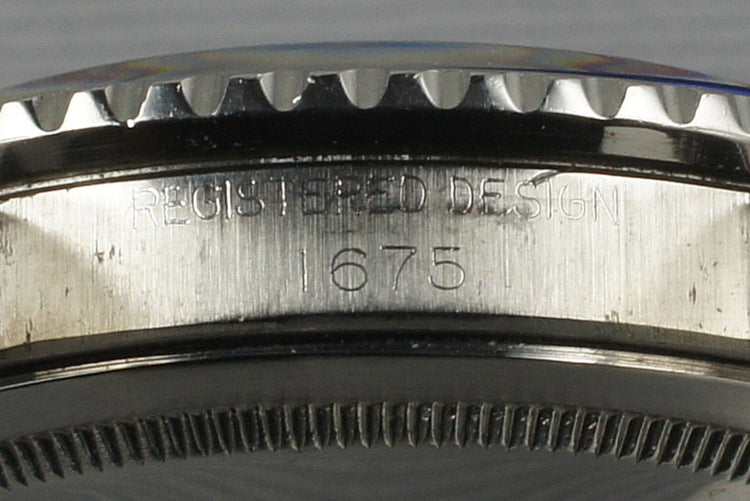 1963 Rolex PCG and Gilt GMT 1675 PCG with Box and Papers