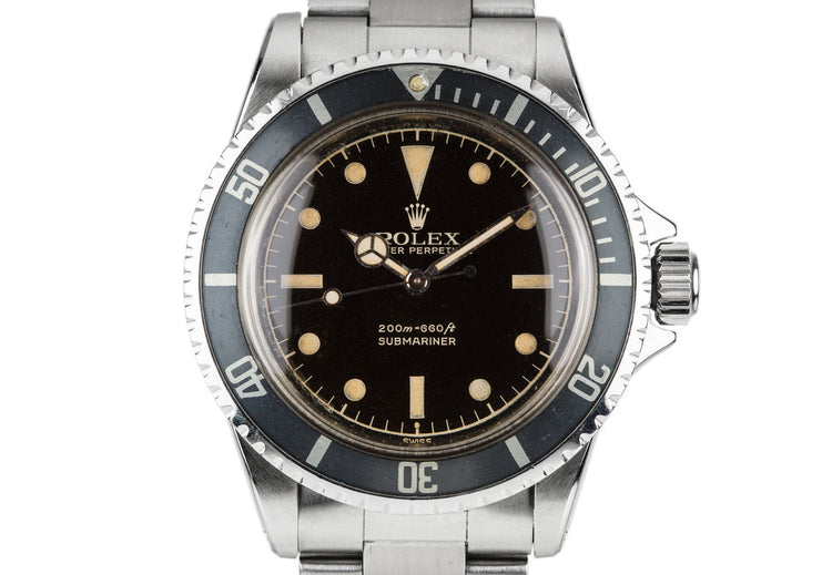 1963 Rolex Submariner 5513 Gilt Dial