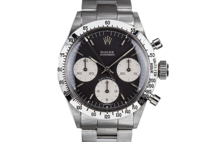 1970 Rolex Daytona 6262 with Black "Blue Daytona" Dial