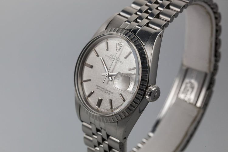 1972 Rolex DateJust 1603 with Linen Sigma Dial