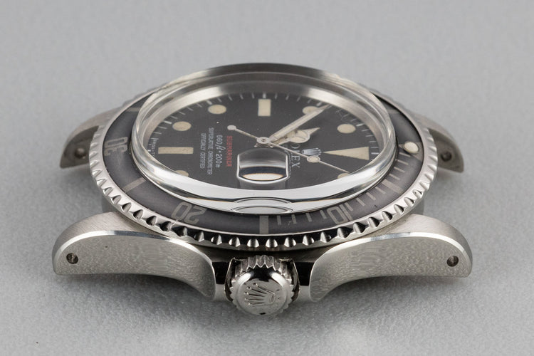 1972 Rolex Red Submariner 1680 MK IV Dial