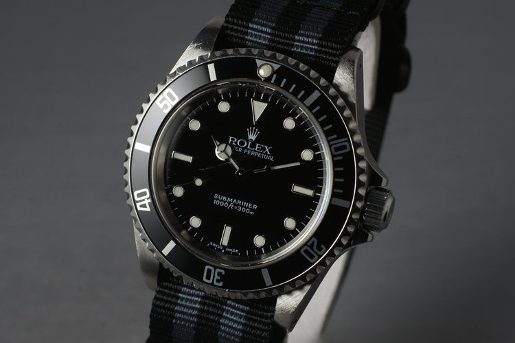 2001 Rolex Submariner 14060M