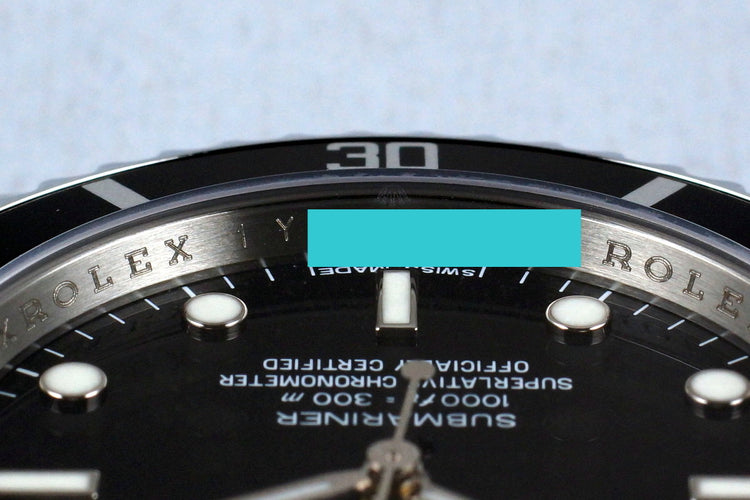 2012 Rolex Submariner 14060M 4 Line Dial with Box and Papers