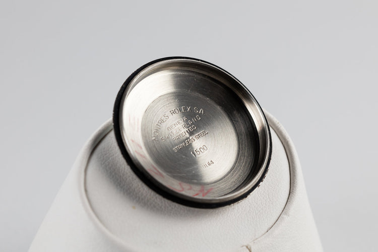 1964 Rolex Date 1500 Silver Dial