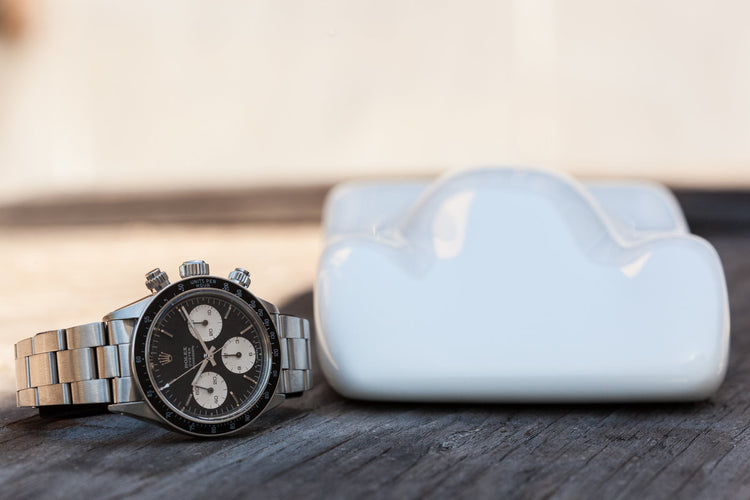1973 Rolex Daytona 6263 with Black Sigma Dial with Service Papers