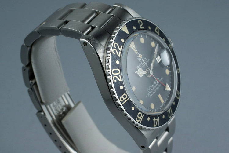 1970 Rolex GMT 1675 with Mark I Dial