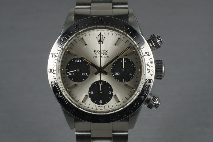 1970 Rolex Daytona 6265 with Silver Dial