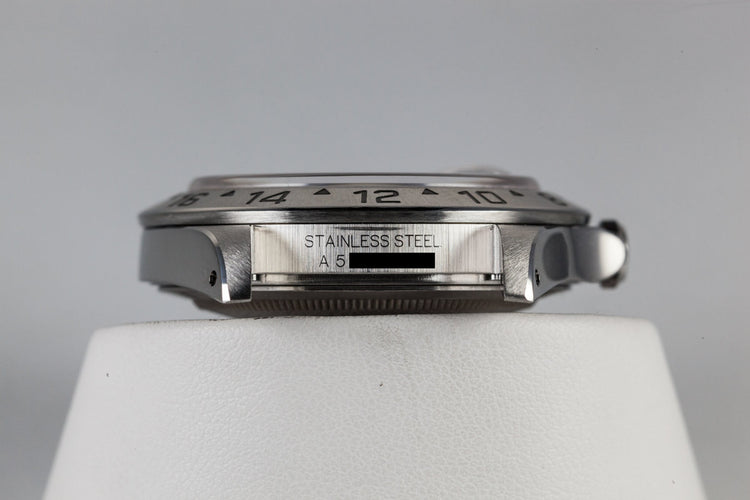 1999 Rolex Explorer II 16570 White SWISS Only Dial