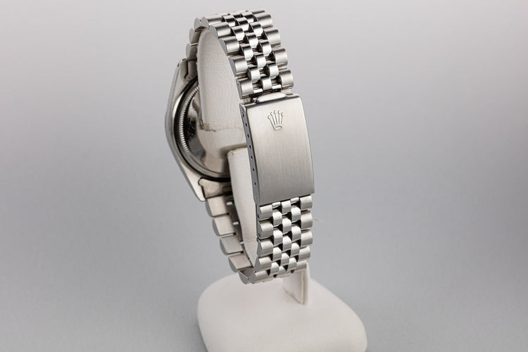 1970 Rolex DateJust 1601 with No Lume Wide Boy Dial