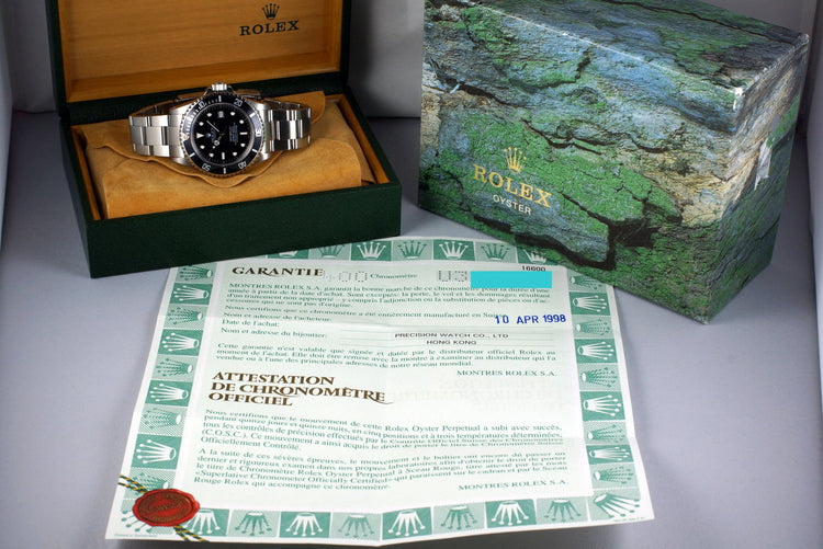 1997 Rolex Sea Dweller 16600 with Box and Papers