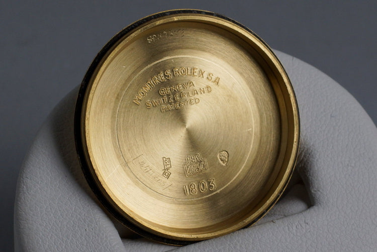 1970 Rolex YG Day-Date 1803 ‘Wide Boy’ Dial