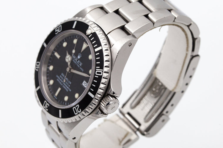 1999 Rolex Sea Dweller 16600 SWISS only Dial