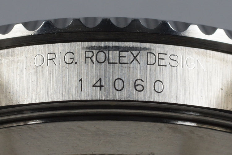 1995 Rolex Submariner 14060 with Box and Papers