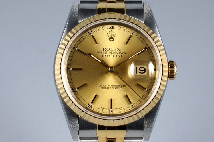 1991 Rolex Two Tone DateJust 16233